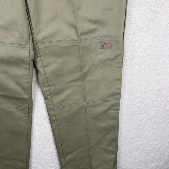 NOS Vintage y2k Dickies Double Knee Work Pant 36x34 Men Khaki Loose Fit New Tags - Picture 4 of 9
